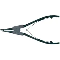 Top Tools Seegerringtang 150 mm, gebogen, voor externe borgringen