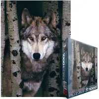 Eurographics puzzel wolf - legpuzzel 1000 stukjes karton.