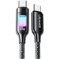 Usams TC-serie, SJ750, 100W USB-C naar USB-C kabel, 1,2 meter, in voorraad