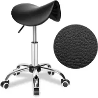 EHokery Stoel op wielen, verstelbaar, draaibaar, cosmetica/kappersstoel