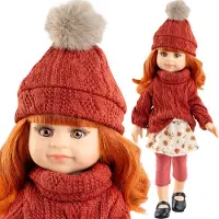 Paola Reina Poppen Amigas, Cleo, rood haar, 32 cm - speelpop