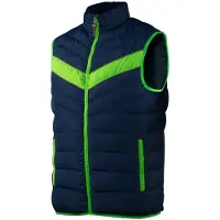 GRUPA TOPEX Mannen, Vest, PREMIUM donzen vest maat S, Groen, (S)