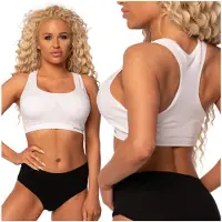 MARKAL Serie - Sportbeha - XL/2XL - Elastisch - Uitneembare Inzetstukken - Wit