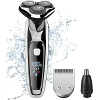 Hatteker Tondeuse 3-in-1 – Professionele Haarknipper, Baardtrimmer en Precisietrimmer – LED Display