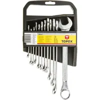 GRUPA TOPEX 35D375 Set ring- / steeksleutel