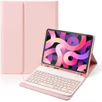 EtuiTab iPad Serie - Tablethoes - Draadloos Toetsenbord - Roze - Magneetbevestiging