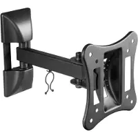 Cabletech UCH0200 Wandbeugel voor tv’s van 13 tot 27 inch, LPA51-111, zwart