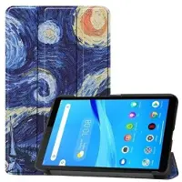 EtuiTab Serie - Lenovo Tab M7 Hoes - Van Gogh Ontwerp - 7.0 inch - Milieuvriendelijk Leer