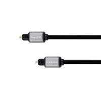 Krüger&Matz Basic Serie - Optische Kabel - Toslink Connectoren - 2m