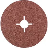 GRUPA TOPEX Serie - Fiberschijf - 125mm - K100 - Voor Metaal en Kunststof