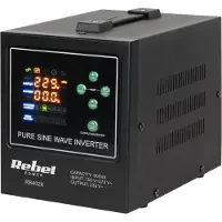 Rebel POWER-500-LFP4 - Noodstroomvoorziening - 500VA/300W - Zuivere Sinus