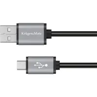 Krüger&Matz KM1236 USB-A-naar-Micro-USB-kabel, 1,8 m, Basic