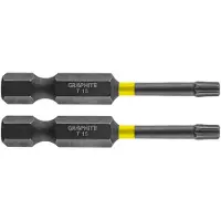 Graphite - Impact Bits - TX15 - 50mm - S2 Staal