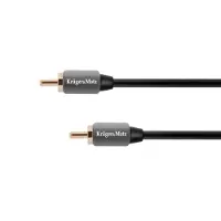 Krüger&Matz - RCA-kabel - 100 cm - Hoogwaardige Signaalkwaliteit