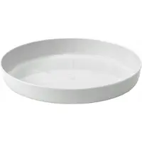 Lamela Bloempotonderzetter wit 19,7 x 2,9 cm glanzend plastic