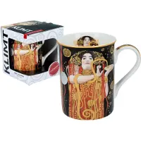 CARMANI Gustav Klimt "Medicina" Mok 350ml - Porselein, Klassiek Design