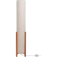 Näve Vloerlamp Matilda, hout licht, Woon-/ Eetkamer, Hout, vloerlamp