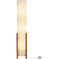 Näve Vloerlamp Matilda, hout licht, Woon-/ Eetkamer, Hout, vloerlamp