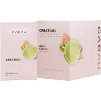 Cabau - Creatine+ Sachets – Kiwi Guava – 14 Self-care Sips met creatine monohydraat – ondersteunt spiermassa, herstel en mentale helderheid – suikerarm - (14 x 6 gram)