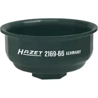 Hazet Oliefitersleutel 2169-66 · 1/2 inch (12,5 mm) vierkant hol · Ribbelprofiel · SW 66 mm