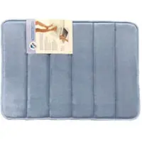 Babylon microtex badmat 43x61cm ijsblauw