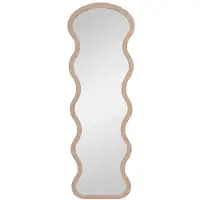Svea - Nona spiegel - beige/helder glas