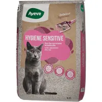 Aveve - Kattenbakvulling Hygiene Sensitive - 12L - Zachte Vulling - Geurarm - Voor Gevoelige Katten