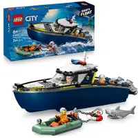 LEGO Achtervolging met politieboot