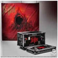 Knucklebonz Death Rock Ikonz On Tour Road Case Statue + Stage Backdrop Set The Sound of Perseverance Tour 1998