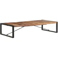 vidaXL Salontafel 180x90x40 cm massief hout