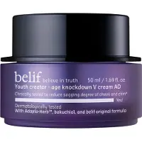 Belif Age Knockdown V Cream AD – Anti-agingcrème met bakuchiol en vitamine E 50 ml