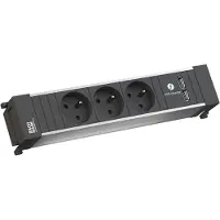 Bachmann Power Frame 3xUTE, 1x oplader USB dubbel