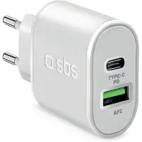 SBS 20 W Ultra Snelle Oplader Wit