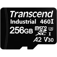 Transcend TS256GUSD460I-VS1 microSD-kaart Retail 256 GB Temperatuurbestendig