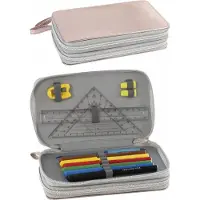Eberhard Faber etui - gevuld - 24 delig - 2 laags - rosé gold - EF-577427
