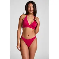 Hunkemoller Highleg Bikinibroekje Bardolino Roze Dames | Maat: 2XL
