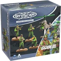 Renegade Game Studios G.I. Joe Heroscape: Uitbreidingsset "Groene Shirts en Gevechtshelikopter"