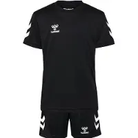 Hummel Trainingspak zwart / wit