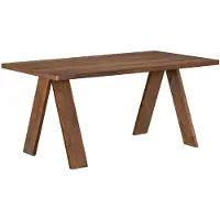 Selsey Eettafel Sverre | hout bruin 160x75x90 cm eettafels | NADUVI