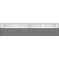 Selsey TV-meubel Mathias met verlichting | Design mdf wit 140x30x31 cm tv-meubels | NADUVI