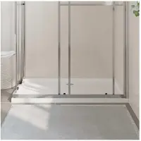 vidaXL Douchebak rechthoekig 80x120 cm ABS wit
