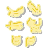HEMA Takkie en Siepie uitsteekvormen - 6 stuks (geel)