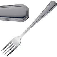 HorecaTraders Luxe RVS Tafelvorken 18,5cm | 12 stuks