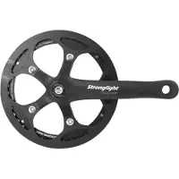 Stronglight Road crankstel met behuizing voor overbrenging zonder kettingspanner Impact S 44Dts 8V. 170 mm