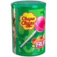 Chupa Chups Fruit Tube lolly's - snoep - 100 stuks
