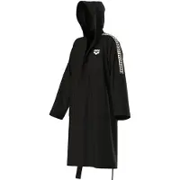 Arena Badjas Team Stripe Zwart/Wit