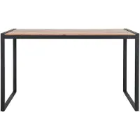Bolero Industriële Bartafel van Staal en Acacia 1800x900 Mm - DK905 - Horeca & Professioneel
