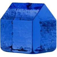 Kosta Boda Kosta huis Blauw, 7,5 cm