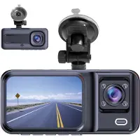 Denver CCT-2500 Dashcam Kijkhoek horizontaal (max.): 120 ° 5 V Dualcamera, G-sensor, Automatische start, Microfoon