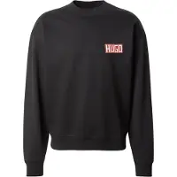 HUGO Sweatshirt 'Durec' mintgroen / roestrood / zwart / offwhite